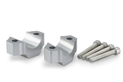 Puig Zilver Hoogte 20mm Stuurklemmen