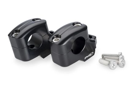 Puig Pullback Zwart Hoogte 25mm diameter 29mm Stuurklemmen