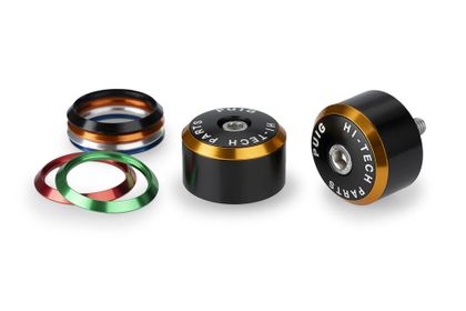 Extremidades do guiador Puig Balance Noire