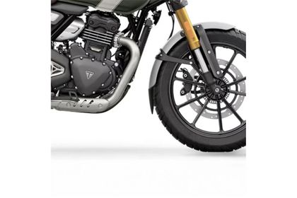 Extension de garde-boue Puig avant Noire Ref : PUI04872A / 22563N TRIUMPH 400 SCRAMBLER 400 X - 2024 - 2025