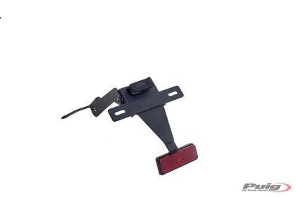 Puig Zwart Plaathouder Ref: PUI05177A / 6092N YAMAHA 530 T-MAX 530 (SJ09) - 2012 - 2016
