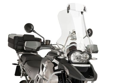 Puig Multi - Verstellbarer Clip - auf Transparent Spoiler
