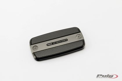 Couvercle de maitre cylindre d'embrayage Puig Argent Ref : PUI05464A / 9262P 