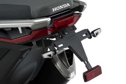 Puig Zwart Plaathouder Ref: PUI05511A / 9706N HONDA 750 X-ADV 750 DCT ABS - 2017 - 2020