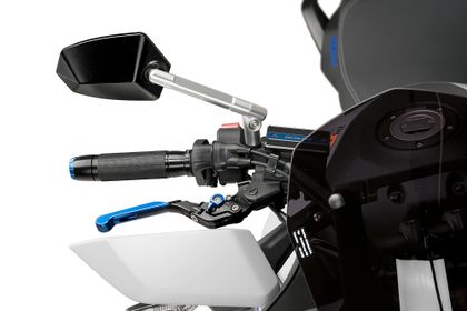 Extremidades do guiador Puig Thruster Noire