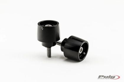 Extremidades do guiador Puig Thruster Noire