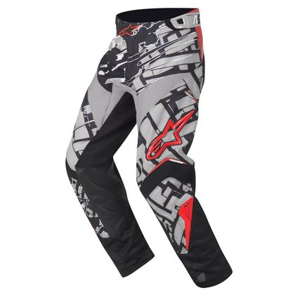 Pantalon cross Alpinestars CHARGER BLOCKZ BLACK GREY RED 