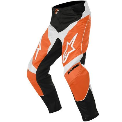 Pantalon cross Alpinestars YOUTH RACER GEAR PANTS ORANGE BLACK 