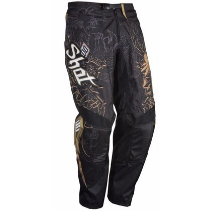 Shot CONTACT OLD SCHOOL NOIR BRONZE PANT Cross-Hose