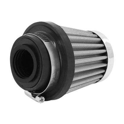 Replay KN STAINLESS STEEL CHROME GRILLE RIGHT FIXING DIAM 28 - 35 44mm Universal Air filter