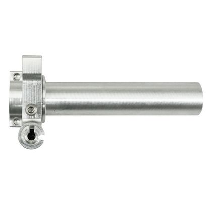 Replay 50 A SCHNELLAUSZUG BOX ALU CNC SILBER GELIEFERT MIT M10x125 SPANNERSCHRAUBE Gashebel Universell