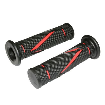 Poignées de guidon Replay SCOOT RUN BASE - ROUGE CLOSED END 120mm PAIRE Universel