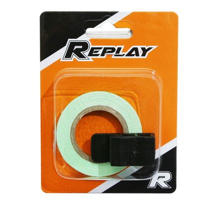 Replay FLUORESCENT GREEN STICKER 7mm 6M APPLICATOR Universal Rim tape