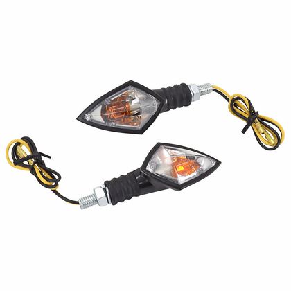 Replay UNIVERSEL MINI DIAMANT MIT BAU9S-FASSUNG TRANSPARENTEM ABS - L 78mm - H 37mm - 32mm CE-GEPRÜFT PAAR Blinker Universell