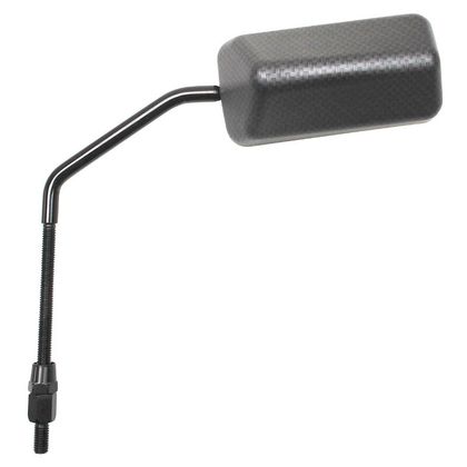 Replay SCOOT F1 DIAM 8 REVERSIBLE CARBON BRAID MAT x1 LONG STEM Universal Rear-view mirror
