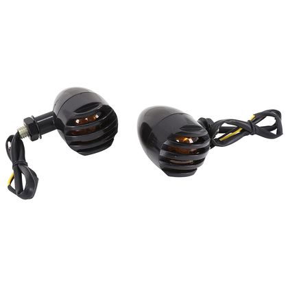 Replay UNIVERSEEL VINTAGE 13 LEDS ABS ROKEN - L 56mm - H 45mm 72mm CE GOEDGEKEURD PAAR Richtingaanwijzer Universeel
