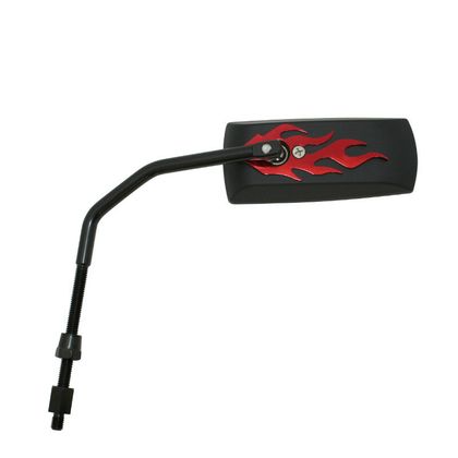 Replay SCOOT FLAMING REVERSIBLE MAT - RED x1 Universal Rear-view mirror