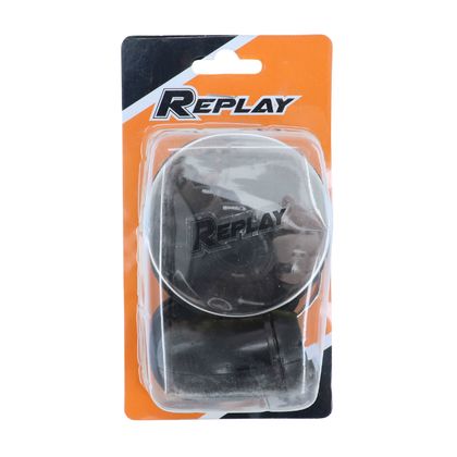 Replay R BOX FC CHROME - YELLOW ANGLED FIXING 90 DIAM 35 - 28 Universal Air filter