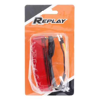 Feux arrière Replay FEU UNIVERSEL A LEDS OVALE ROUGE 15 Universel