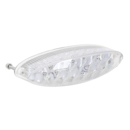 Replay UNIVERSAL LED SPACE LIGHT TRANSPARENT 19 RED STOP FUNCTION 107x29mm CE APPROVED Universal Rear lights Ref : REPL00158A / 18946 