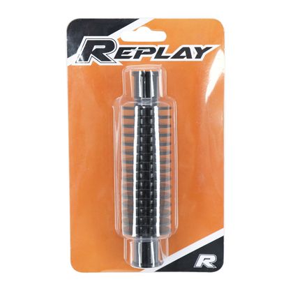Radiateur de durite Replay EAU ALU CNC FORME ROND 133x35 mm,FIXATION 17 mm Universel