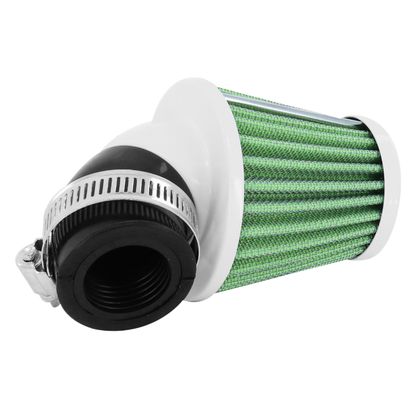 Filtre à air Replay KN MIDDLE FO VERT - BLANC FIXATION ORIENTABLE DIAM 35 - 28 Universel