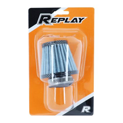 Replay KN MIDDLE FD CARBON - BLAU RECHTSBEFESTIGUNG DIAM 35 - 28 Luftfilter Universell