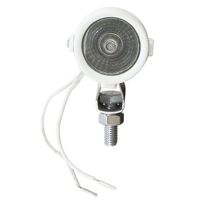 Feux Replay FEU ADDITIONNEL HALOGENE ORIENTABLE DIAM EXT 40mm BLANC 20W AMPOULE DICHROIQUE 35mm Universel