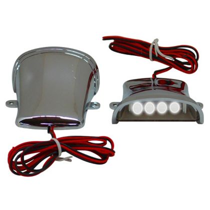 Replay DECO ONDER TAFEL CHROOM WITTE LEDS L 58mm - H 27mm 60mm DE PAAR Plaatverlichting Universeel