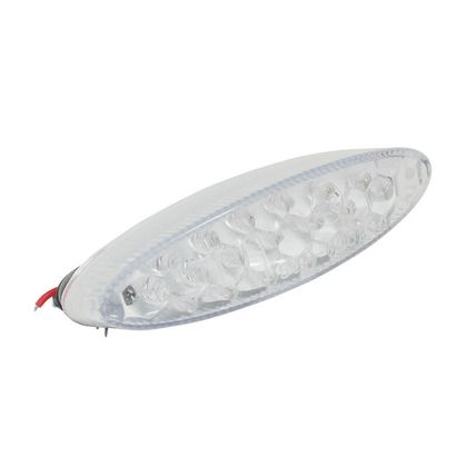 Replay UNIVERSAL LED-STOPLEUCHTE TRANSPARENT OVAL 19 ROT Rückleuchten Universell