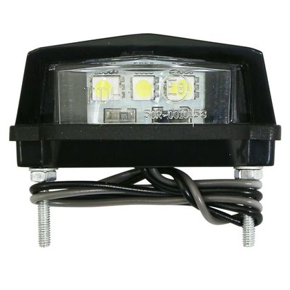 Replay REGISTRATION PLATE 3 LEDS PLASTIC L 29mm - H 20mm 58mm CE APPROVED Universal Plate light Ref : REPL00297A / 138559 