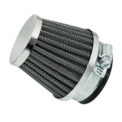 Replay KN GITTER EDELSTAHL CHROM RECHTE BEFESTIGUNG Ø 50 mm Luftfilter Universell Ref : REPL00341A / 158755 