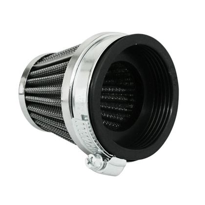 Replay KN GITTER STAHL CHROM RECHTE BEFESTIGUNG Ø 60 mm Luftfilter Universell