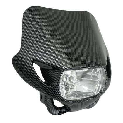Replay FORK HEAD 50 WITH UNIVERSAL BOX CARBON FIXINGS Universal Headlight plate Ref : REPL00344A / 160601 