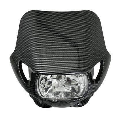 Replay FORK HEAD 50 WITH UNIVERSAL BOX CARBON FIXINGS Universal Headlight plate