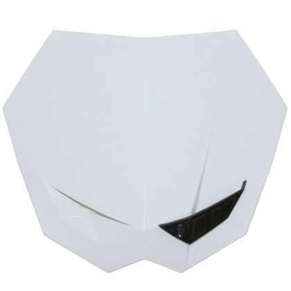Replay NUMBER - FORK HEAD 50 WITH UNIVERSAL RIVALE WHITE WITHOUT LIGHTING FIXINGS Universal Front number plate