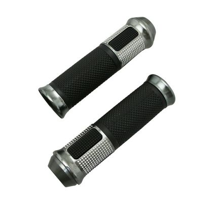 Poignées de guidon Replay SCOOT R285 LUX GRIS CLOSED END 135mm PAIRE Universel Ref : REPL00437A / 36638 