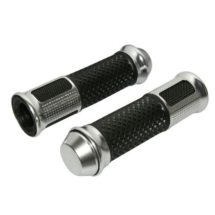 Poignées de guidon Replay SCOOT R285 LUX ARGENT CLOSED END 135mm PAIRE Universel