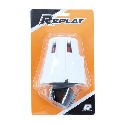 Replay E5 BOX WEISS ROTER SCHIUMA BIEGUNG 45 DURCHMESSER 35 - 28 Luftfilter Universell