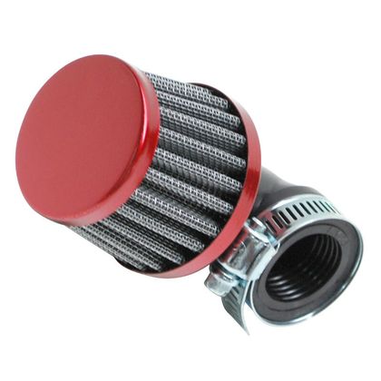 Replay KN SMALL FC RED FIXING BENT 90 DIAM 35 - 28 Universal Air filter