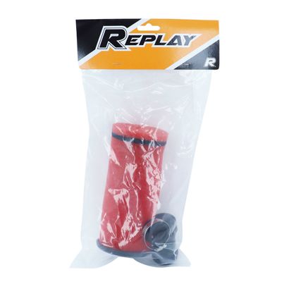 Replay DOUBLE MOUSSE LANG ROT FIXIERUNG ECKE 90 DIAM 35 - 28 Luftfilter Universell