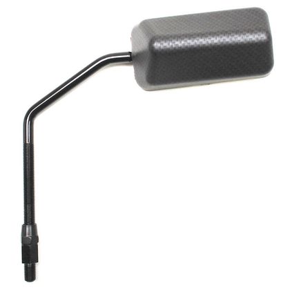 Replay SCOOT F1 DIAM10 REVERSIBLE CARBONE TRESSE MAT x1 TIGE LONGUE Rückspiegel Universell