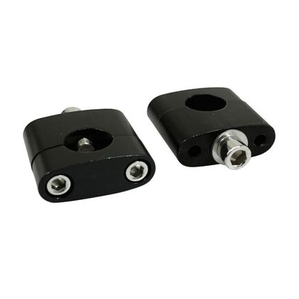 Pontet de guidon Replay UNIVERSEL STANDARD ALU DIAM 22,2mm ENTRAXE 35mm VIS INOX M7 H45 x L53 l20 mm PAIRE Universel Ref : REPL00551A / 154982 