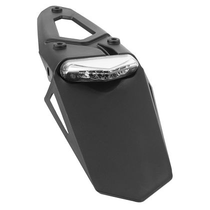 Support de plaque Replay IMMATRICULATION FEU 50 A BOITE - MOTO TRANSPARENT LEDS HOMOLOGUE CE Universel Ref : REPL00610A / 214019 
