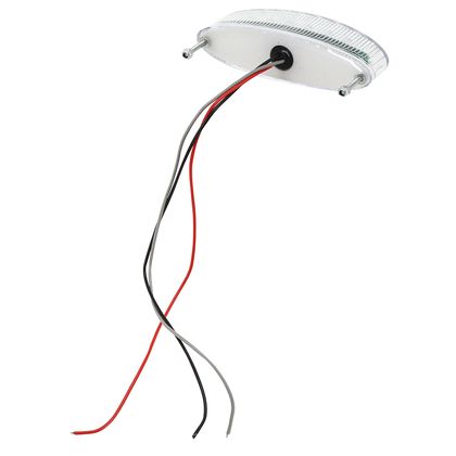 Feux arrière Replay FEU UNIVERSEL A LEDS OVALE TRANSPARENT STOP 16 ROUGES - 3 BLANCHES Universel
