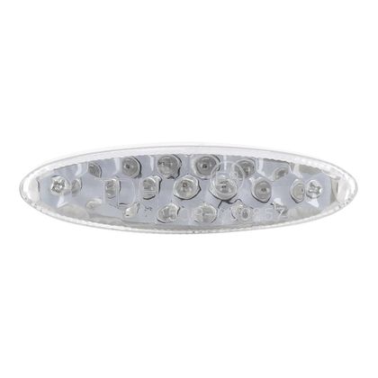 Feux arrière Replay FEU UNIVERSEL A LEDS OVALE TRANSPARENT STOP 16 ROUGES - 3 BLANCHES Universel