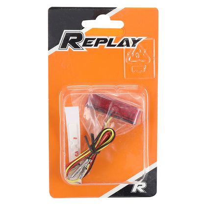 Replay UNIVERSAL LED LIGHT RED STRIP 8 RED CE APPROVED Universal Rear lights