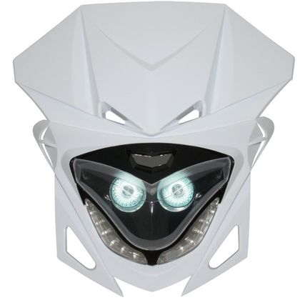 Replay FORK HEAD 50 WITH UNIVERSAL BOX RR8 WHITE - WHITE LEDS Universal Headlight plate