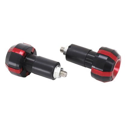 Guidon Replay EMBOUT ROLLER - ROUGE DIAM 17 mm PAIRE Universel Ref : REPL00649A / 30569 