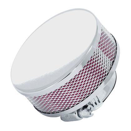 Replay CYLINDRIQUE GM CHROME FIXATION DROITE DIAM 35 - 28 Universal Air filter Ref : REPL00700A / 908 
